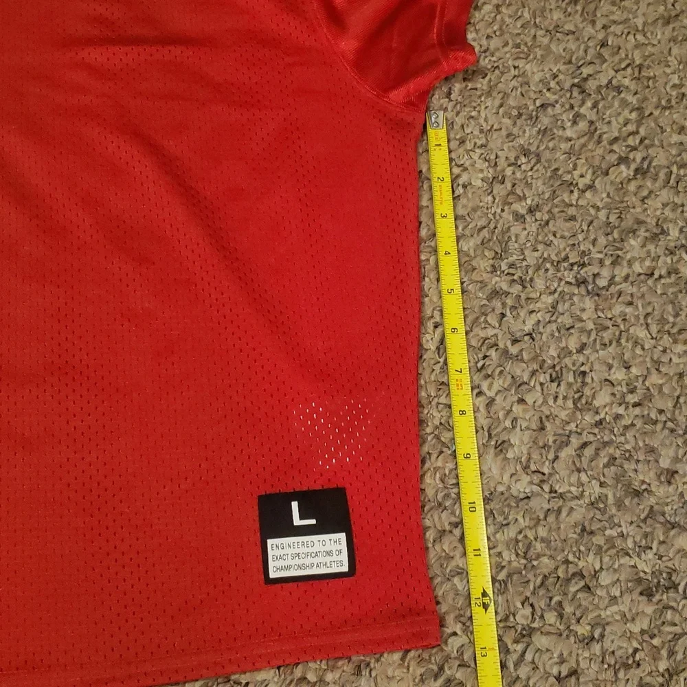 Nike- Men's Red Jersey Shirt NWOT, Size Large,
